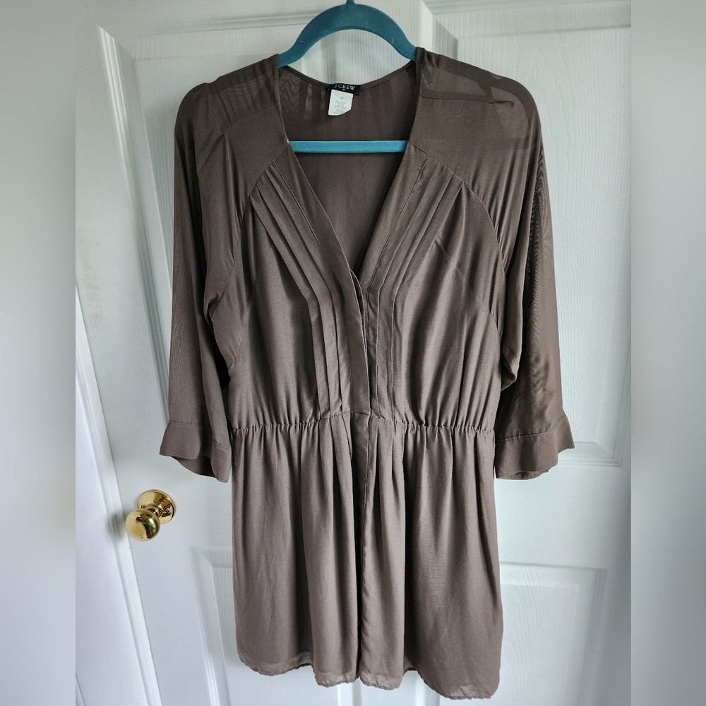 J. Crew Silk Blend Dress